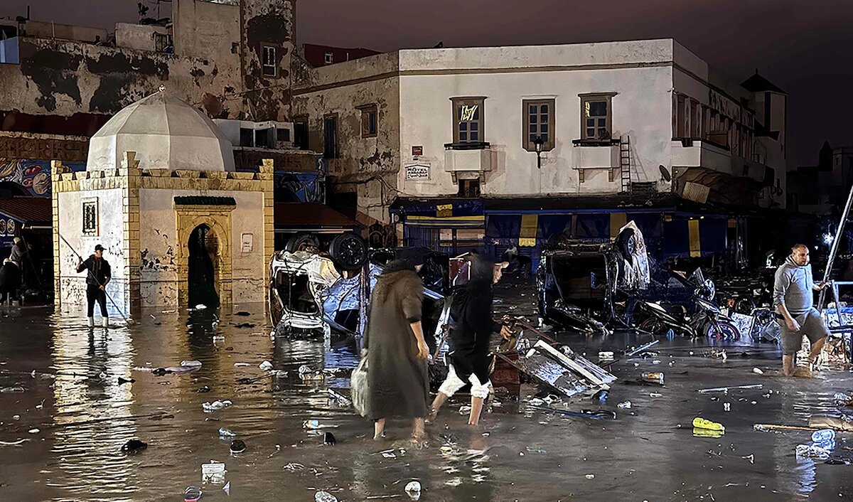 ۳۷ نفر در مراکش بر اثر سیل جان باختند