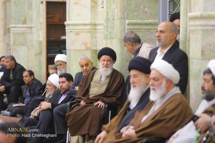 مراسم بزرگداشت آیت‌الله گلپایگانی(ره) در مسجد اعظم قم