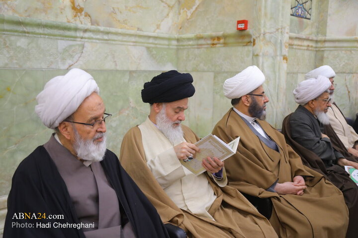 مراسم بزرگداشت آیت‌الله گلپایگانی(ره) در مسجد اعظم قم