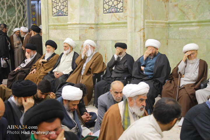 مراسم بزرگداشت آیت‌الله گلپایگانی(ره) در مسجد اعظم قم
