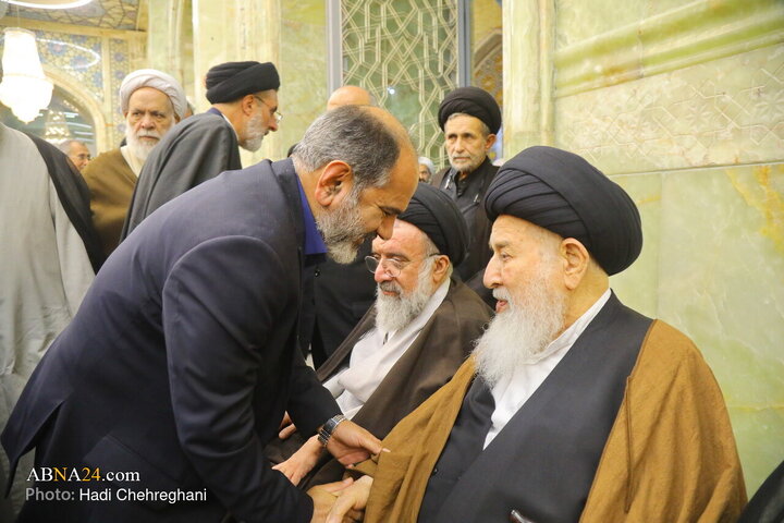 مراسم بزرگداشت آیت‌الله گلپایگانی(ره) در مسجد اعظم قم