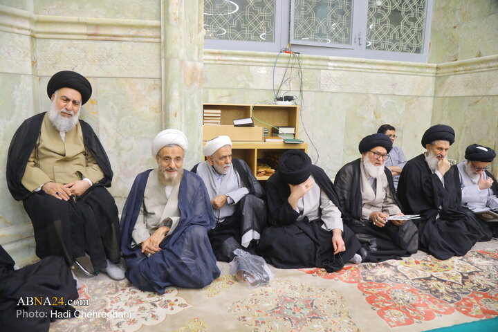 مراسم بزرگداشت آیت‌الله گلپایگانی(ره) در مسجد اعظم قم