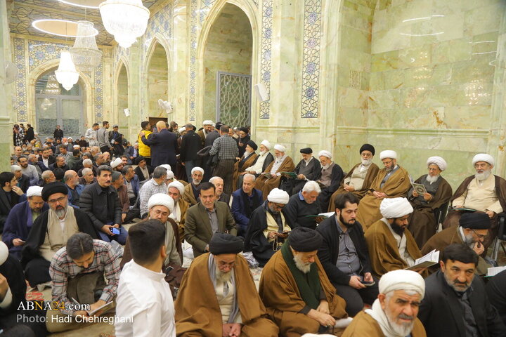 مراسم بزرگداشت آیت‌الله گلپایگانی(ره) در مسجد اعظم قم