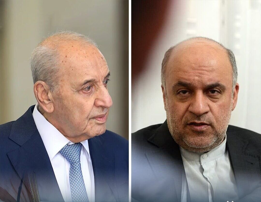 Lebanese Parliament Speaker meets Iranian ambassador in Beirut