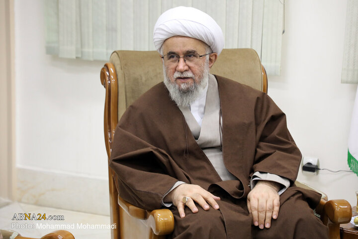 دیدار مهمانان خارجی جایزه جهانی امام خمینی(ره) با دبیر‌کل مجمع جهانی اهل‌بیت(ع)