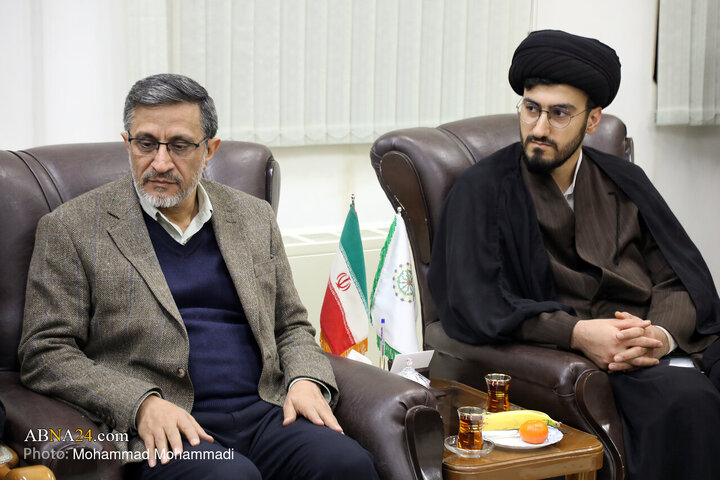 دیدار مهمانان خارجی جایزه جهانی امام خمینی(ره) با دبیر‌کل مجمع جهانی اهل‌بیت(ع)
