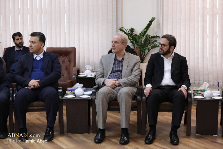 دیدار وزیر جهاد کشاورزی با آیت الله اعرافی