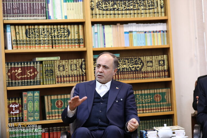 دیدار وزیر جهاد کشاورزی با آیت الله اعرافی