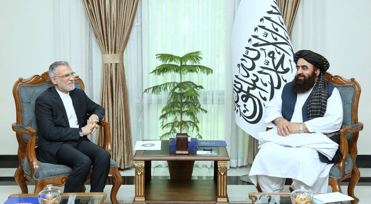 دیدار نماینده وزیر خارجه ایران با وزیر خارجه طالبان در کابل