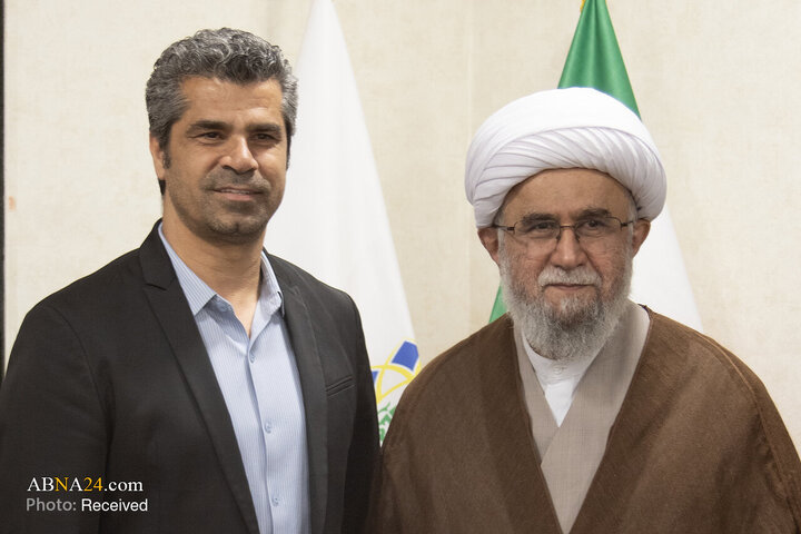 دیدار رئیس فدراسیون تکواندو با دبیرکل مجمع جهانی اهل‌بیت(ع)
