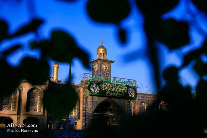 تصاویر | تزئین حرم امام حسین(ع) با کتیبه و پارچه‌نوشته‌ها به مناسبت میلاد امام باقر(ع)