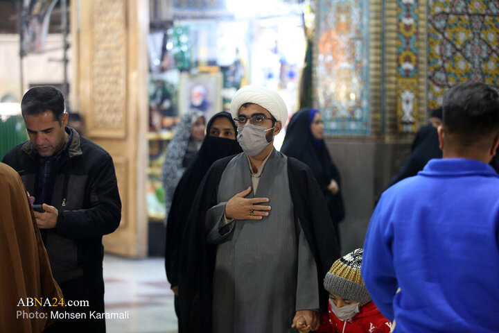 Photos: Imam Hadi mourning ceremony held at Hazrat Masoumeh holy shrine
