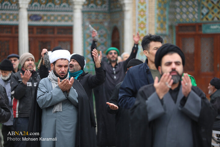 عزاداری شهادت امام هادی (ع) در حرم حضرت معصومه (س)