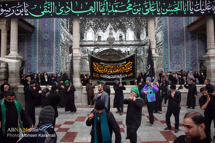 عزاداری شهادت امام هادی (ع) در حرم حضرت معصومه (س)