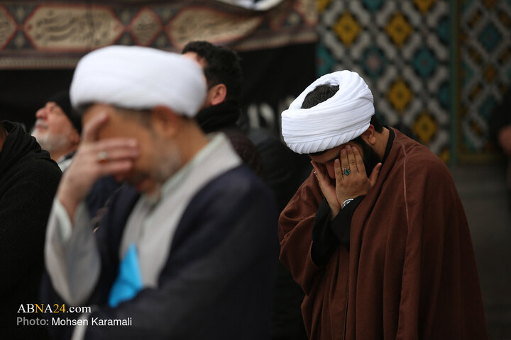Photos: Mourning ceremony of Imam Hadi held at Hazrat Masoumeh holy shrine