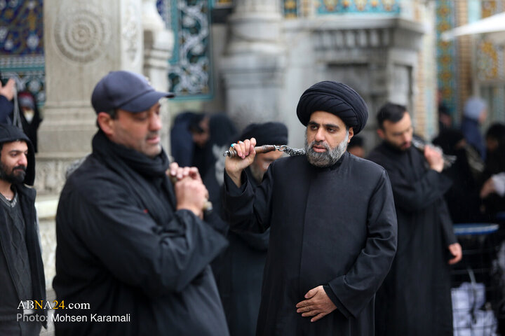 Photos: Mourning ceremony of Imam Hadi held at Hazrat Masoumeh holy shrine