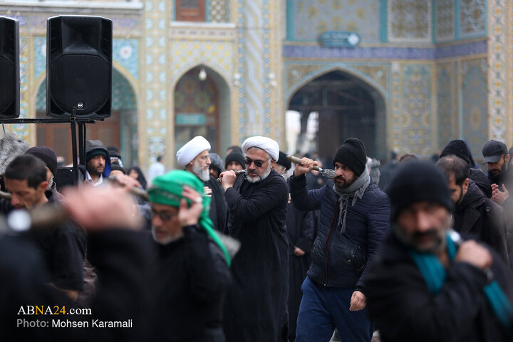 Photos: Mourning ceremony of Imam Hadi held at Hazrat Masoumeh holy shrine