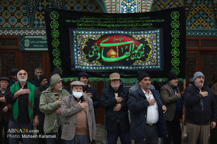 Photos: Mourning ceremony of Imam Hadi held at Hazrat Masoumeh holy shrine
