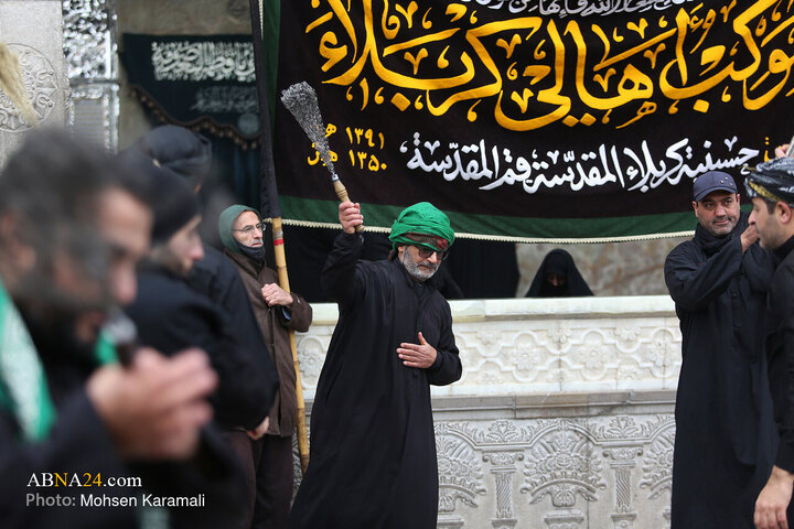 Photos: Mourning ceremony of Imam Hadi held at Hazrat Masoumeh holy shrine