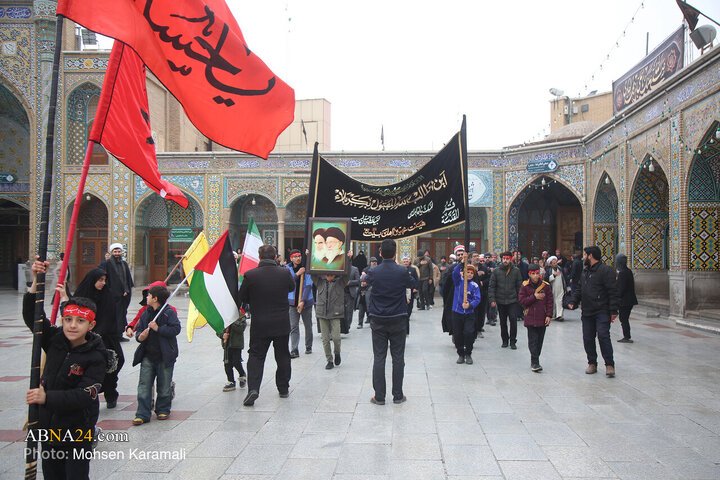 Photos: Mourning ceremony of Imam Hadi held at Hazrat Masoumeh holy shrine