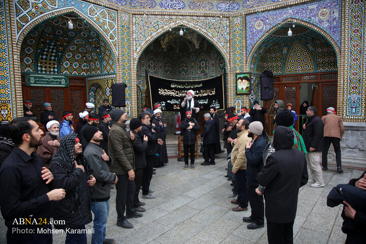 Photos: Mourning ceremony of Imam Hadi held at Hazrat Masoumeh holy shrine