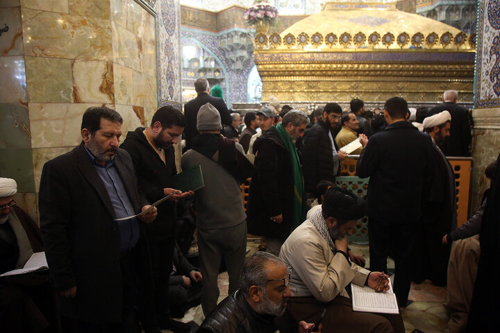 Photos: Special Program of Laylat al-Raghaib held at Hazrat Masoumeh holy shrine