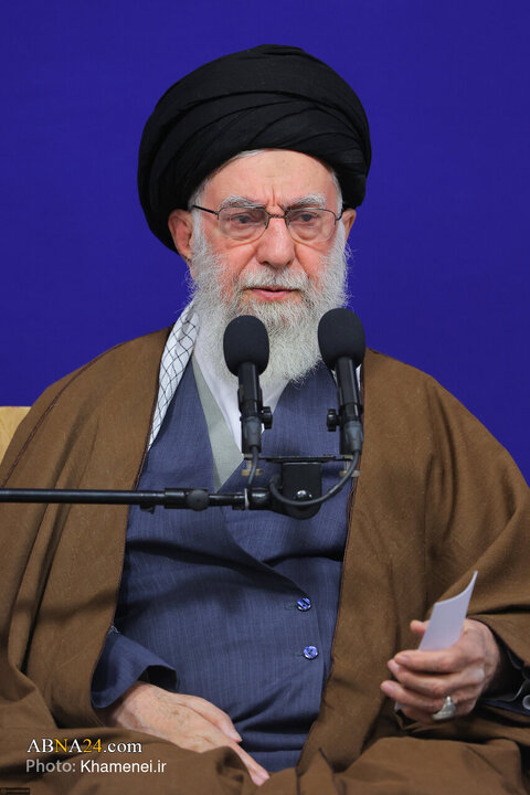 دیدار اعضای ستاد برگزاری کنگره بزرگداشت آیت‌الله میلانی با رهبر انقلاب