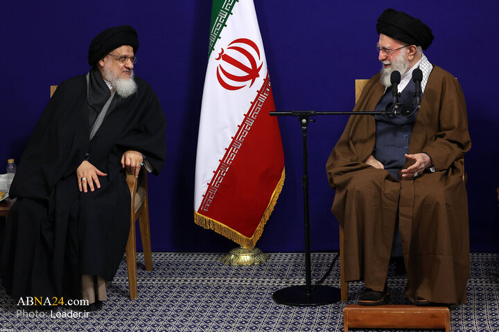دیدار اعضای ستاد برگزاری کنگره بزرگداشت آیت‌الله میلانی با رهبر انقلاب