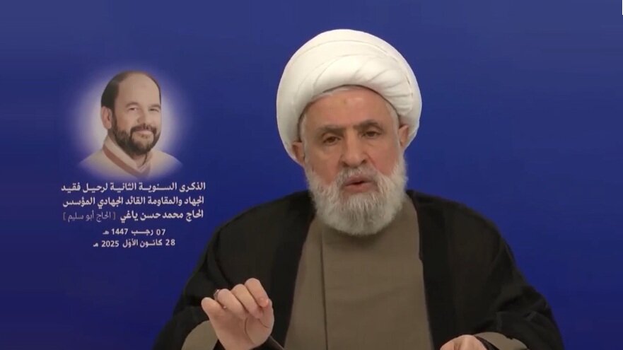 شیخ نعیم قاسم: آمریکا و رژیم صهیونیستی عامل اصلی بی‌ثباتی/ خلع سلاح مقاومت، پروژه نابودسازی قدرت لبنان است