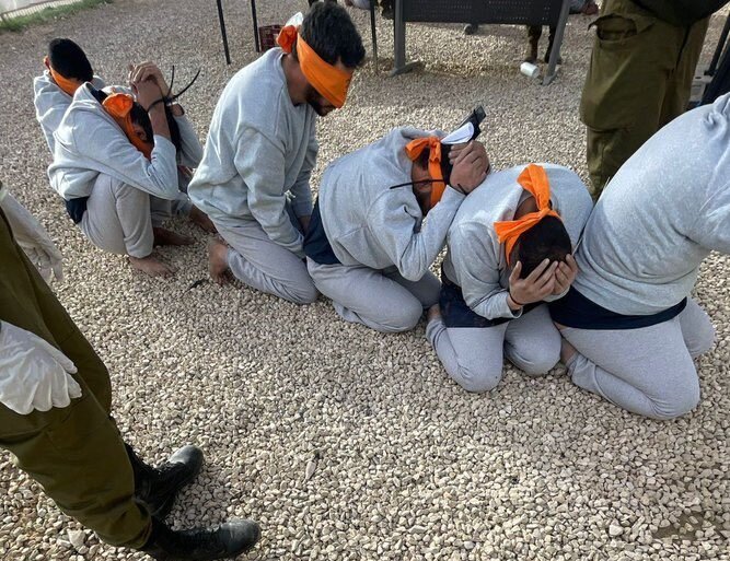 10 Gaza detainees arrive at Al-Aqsa Hospital after release