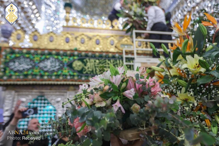 تصاویر | چراغانی و آذین‌بندی حرم مطهر کاظمین در آستانه میلاد فرخنده امام جواد(ع) و امام علی(ع)