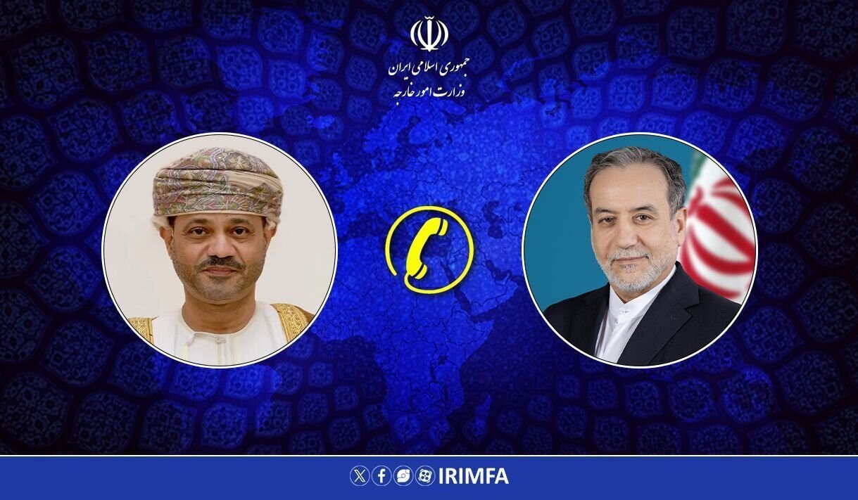 Araghchi, Omani counterpart hold phone talks on regional issues