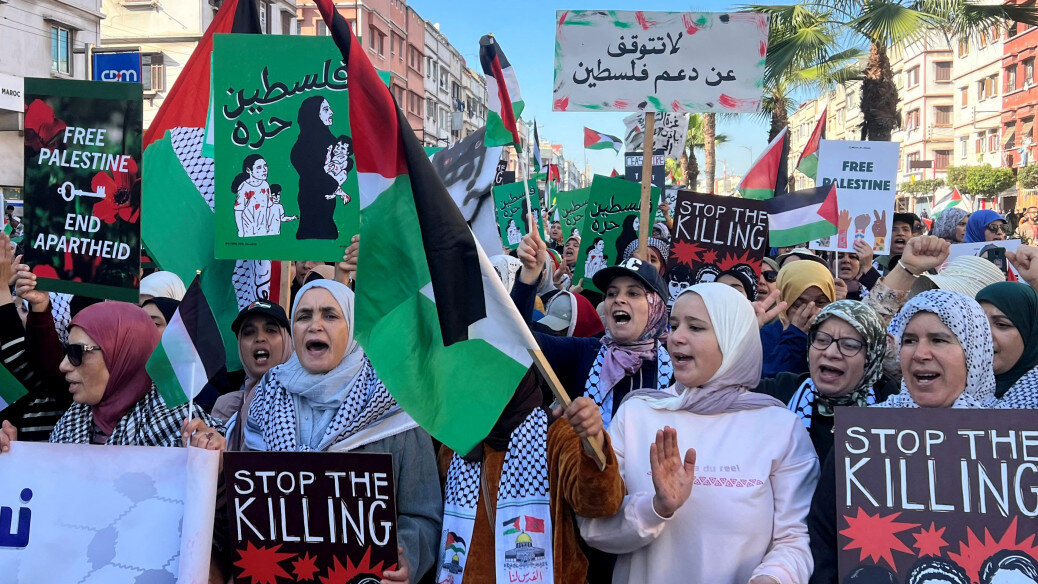 Public anger grows in Morocco as Gaza conflict intensifies opposition to normalization