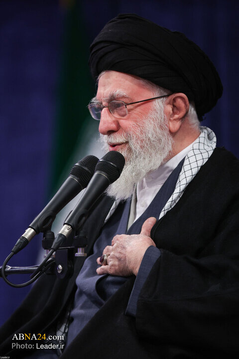 دیدار خانواده شهدای اقتدار با رهبر انقلاب در روز میلاد امیرالمومنین(ع)