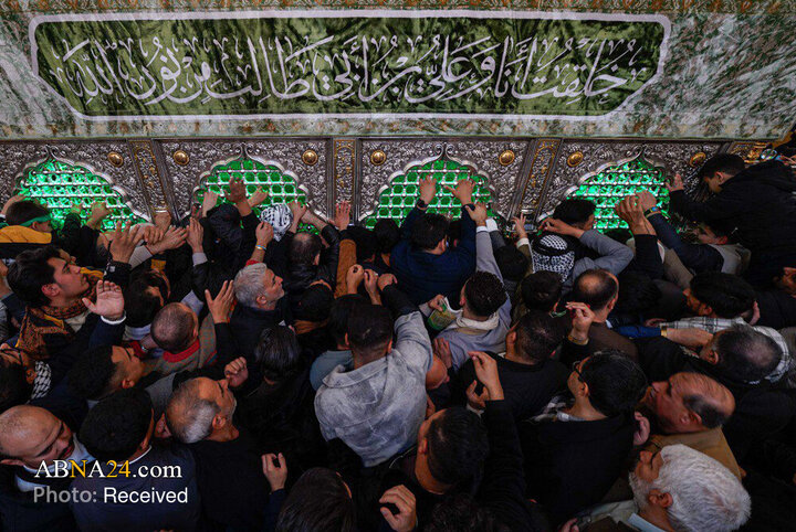 حرم علوی به مناسبت میلاد مولود کعبه