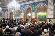 Photos: Khutbah‑Recitation Ceremony by Servants of Hazrat Masoumeh Holy Shrine in Commemoration of Ayatollah Mesbah Yazdi