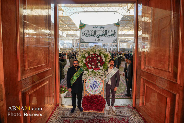 Photos: Tribute by Servants of Alavi Shrine on Imam Ali’s Birthday