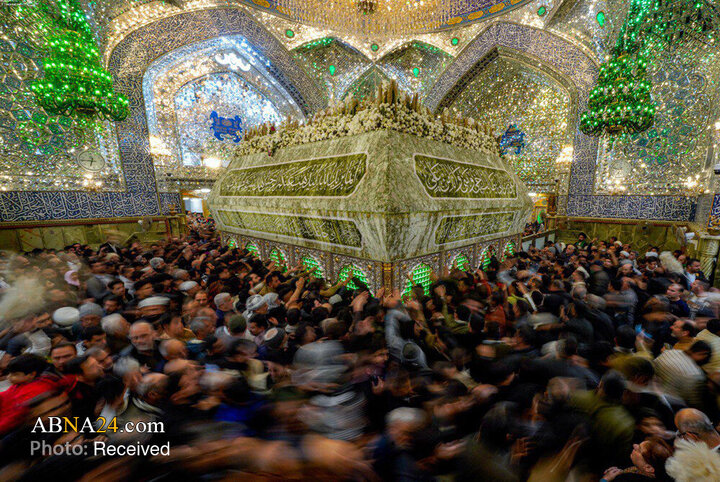 Photos: Tribute by Servants of Alavi Shrine on Imam Ali’s Birthday