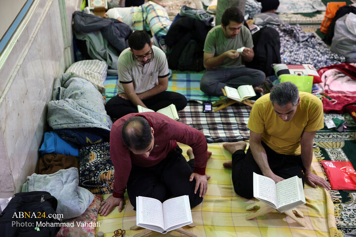 Photos: Spiritual Itikaf Ceremony Held at Abdol-Azim Hasani Shrine