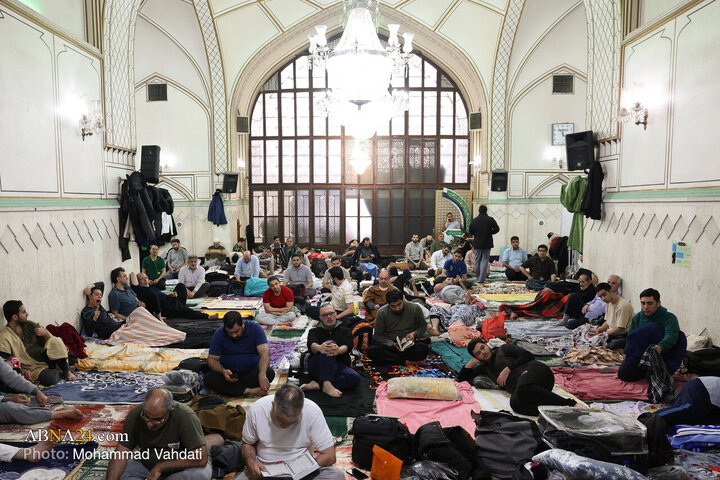 Photos: Spiritual Itikaf Ceremony Held at Abdol-Azim Hasani Shrine