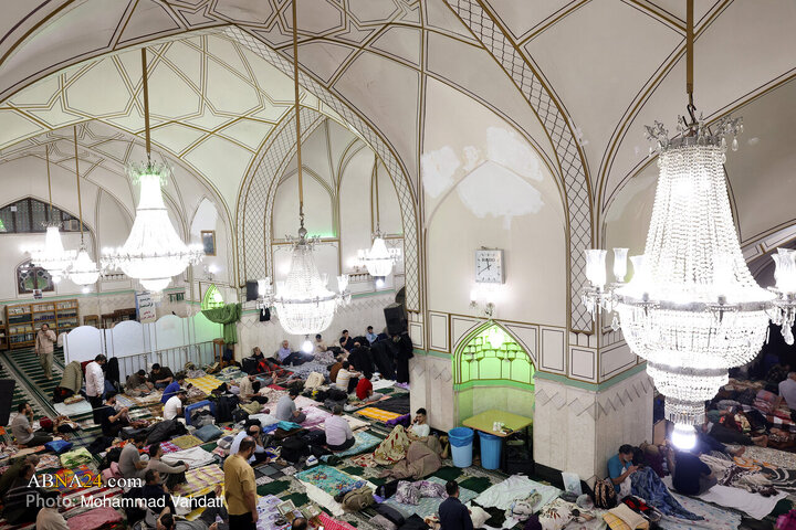 Photos: Spiritual Itikaf Ceremony Held at Abdol-Azim Hasani Shrine