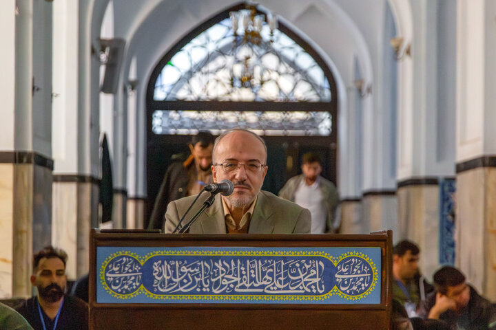 Photos: Spiritual Itikaf Ceremony Held at Imam Reza Holy Shrine