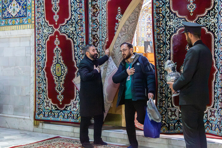 Photos: Spiritual Itikaf Ceremony Held at Imam Reza Holy Shrine