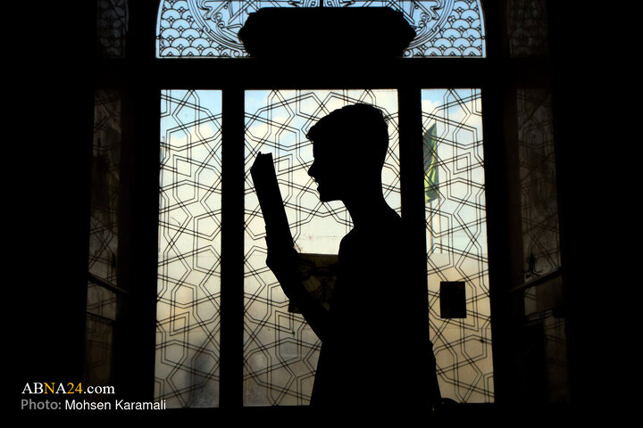 آیین معنوی اعتکاف در مسجد اعظم قم