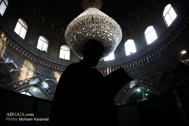 آئین معنوی اعتکاف در مسجد اعظم قم