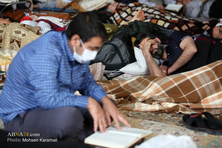 آئین معنوی اعتکاف در مسجد اعظم قم