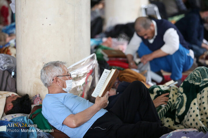 Photos: Spiritual I'tikaf Ceremony at Qom’s Azam Mosque