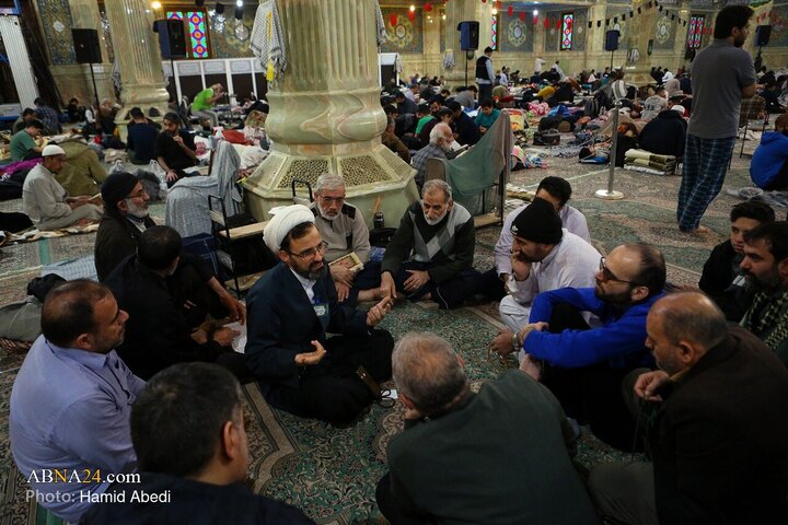 Photos: Spiritual Iʿtikaf Ceremony in Qom’s Jameh Mosque, Imam Hasan al‑Askari Mosque