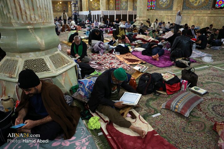 Photos: Spiritual Iʿtikaf Ceremony in Qom’s Jameh Mosque, Imam Hasan al‑Askari Mosque