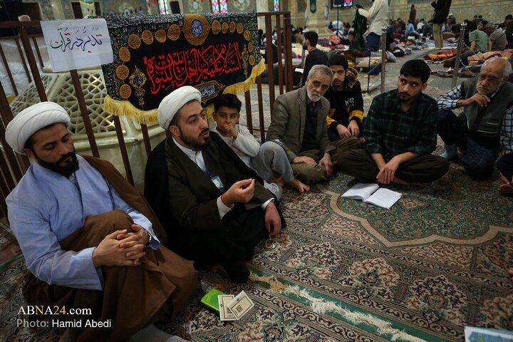 Photos: Spiritual Iʿtikaf Ceremony in Qom’s Jameh Mosque, Imam Hasan al‑Askari Mosque